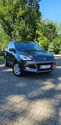 Ford Kuga cena 69800 przebieg: 46888, rok produkcji 2015 z Lubin małe 277